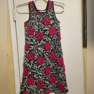 Rare Editions Women's Multicolor Floral Designed Dress Size 14